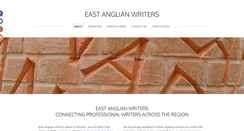 Desktop Screenshot of eastanglianwriters.org.uk